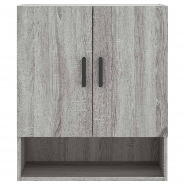 Berkfield Wall Cabinet Grey Sonoma 60x31x70 cm Engineered Wood