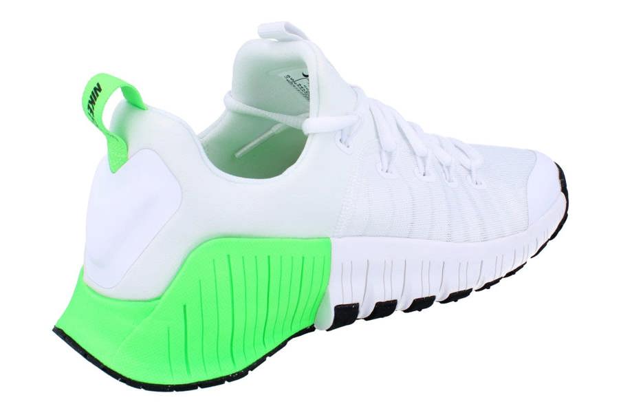 Nike Free Metcon 6 Mens Trainers Fj7127 Shoes  107 - White Black Green Strike 107 - Photo 2