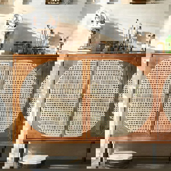 Booker Rattan Sideboard, Solid Wood-Weilai Concept-Weilai Concept