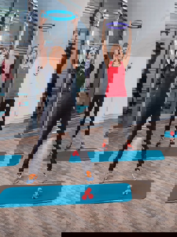 Yoga Studio Pilates Resistance Ring With Double Handle 