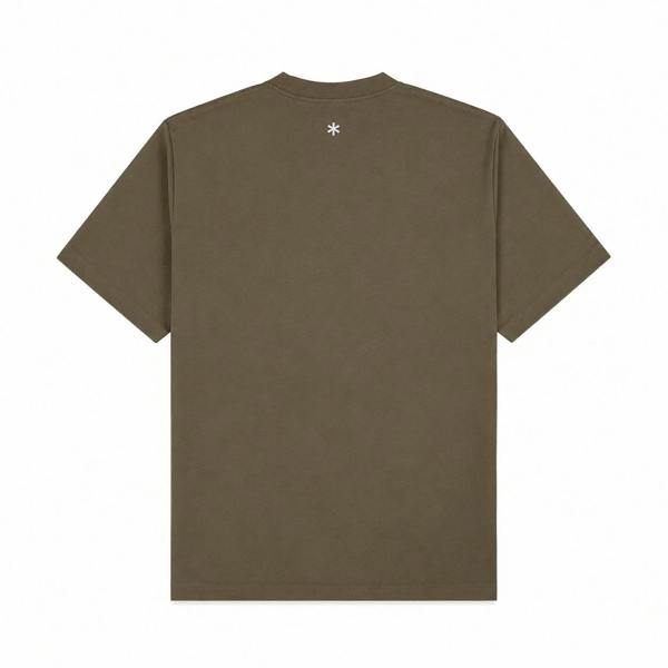 Snow Peak Logo T-Shirt Dark Beige