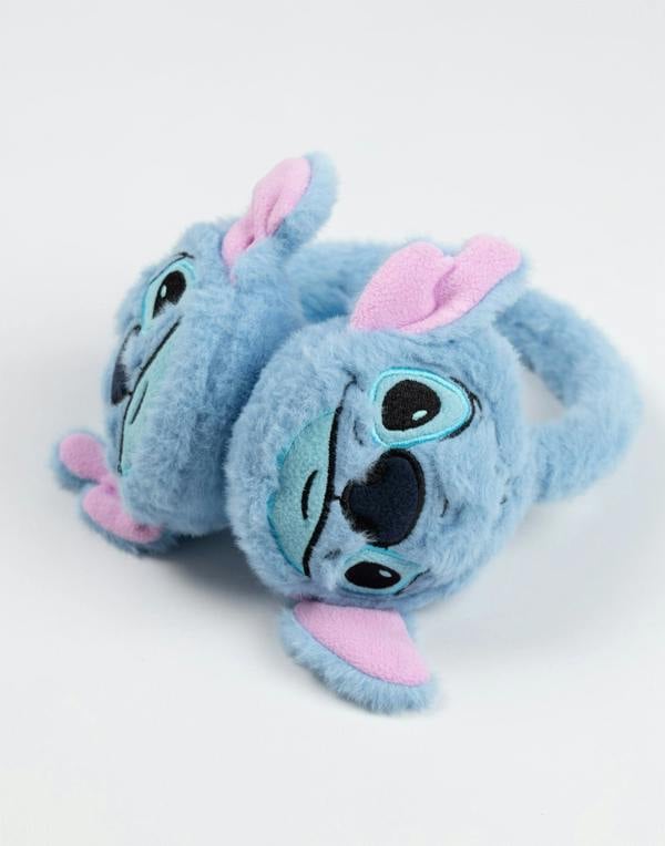 Disney Girls Blue Stitch Earmuffs (One Size)