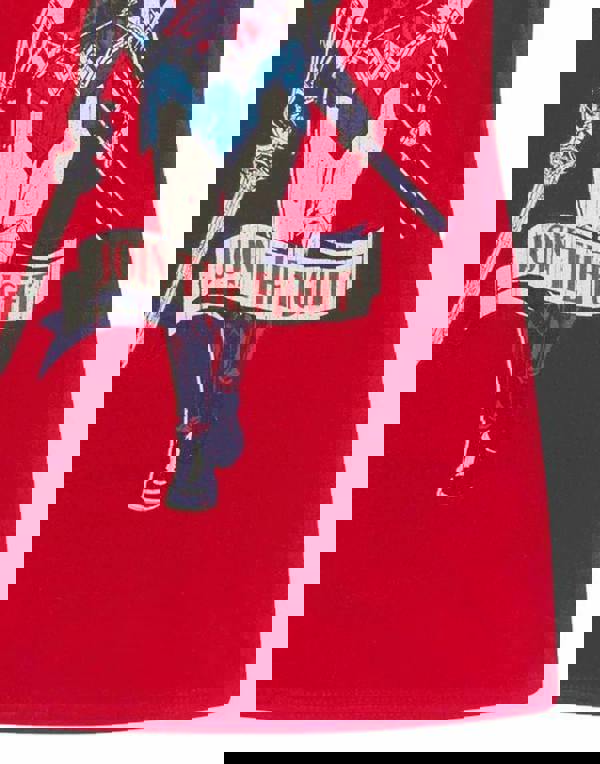 DC Comics Womens Red Wonder Woman Short Sleeved T-Shirt