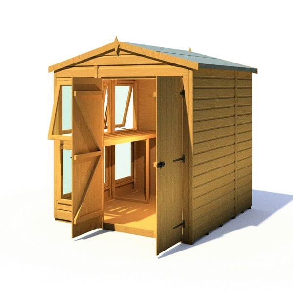 Shire Sun Hut 6x6 Potting Shed - Best Shed