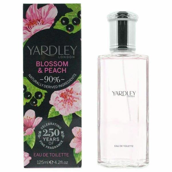 Yardley Blossom & Peach 125ml Eau De Toilette EDT Spray For Her