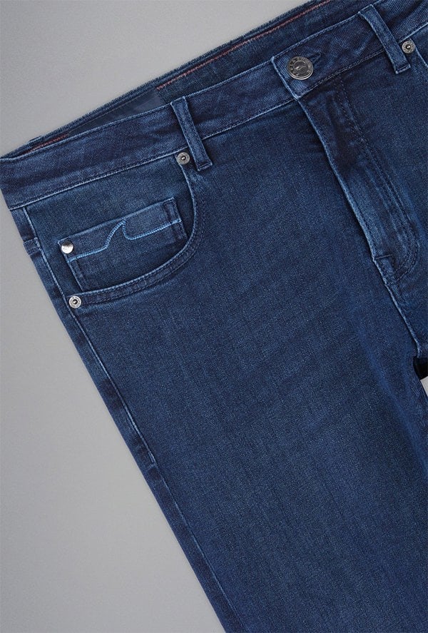 Paul & Shark Men's Comfort Rivet Stretch Denim Jeans