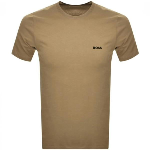 BOSS Crew Neck Classic T-Shirt 3 Pack Black/White/Beige
