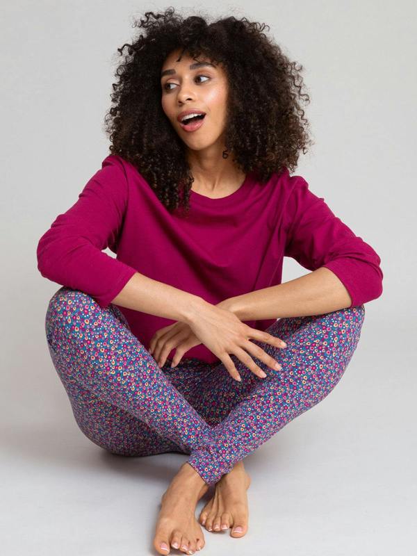 Kite Womens Organic Berry Ditsy Lytchett Leggings