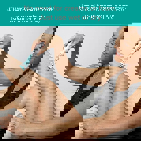 TanoShave with Dual Blade Razor Technology Unisex Electric Groomer White