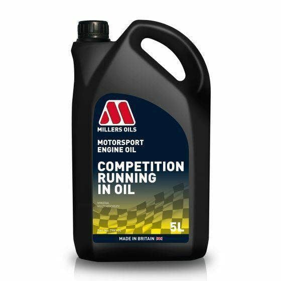 Millers Motorsport Competition Running In Oil Mineral Multi Viscosity Oil