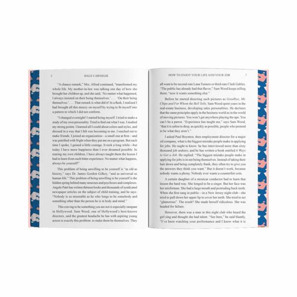 How To Enjoy Your Life And Your Job by Dale Carnegie (Deluxe Hardback Sprayed Edge Edition)