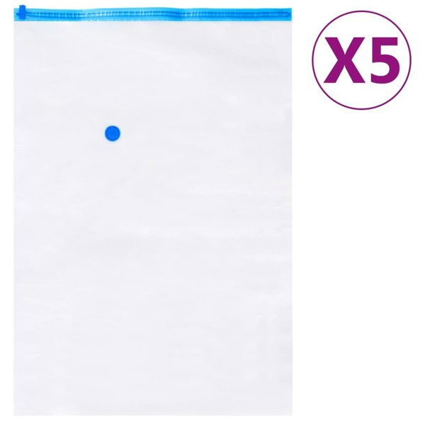 Berkfield Vacuum Travel Storage Bags Clothing Bags 3 Sizes 20 pcs