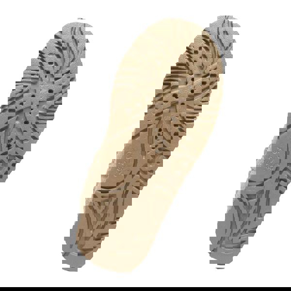 EverAu Womens/Ladies Quail Leather Slippers - Sand - 