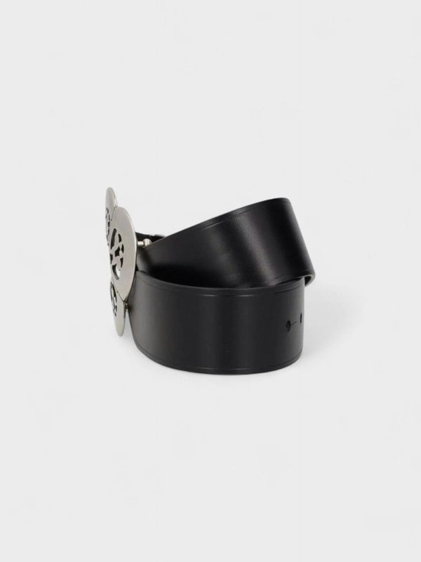 Isabel Marant Adaria Sculptured Buckle Belt Black - Supplied FashionIsabel Marant