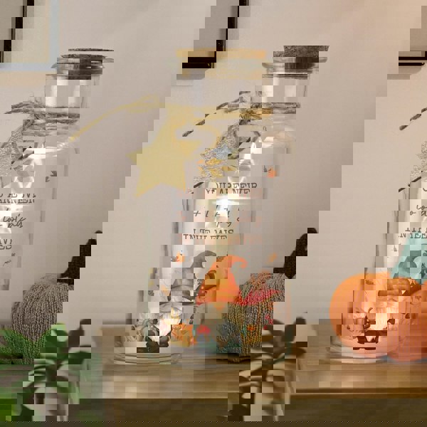 Personalised Memento Company Personalised Autumn Gonk LED Light Up Jar