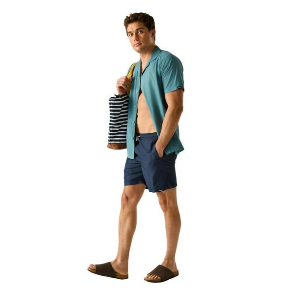 Regatta Mens Mackleyna Swim Shorts - Navy - 