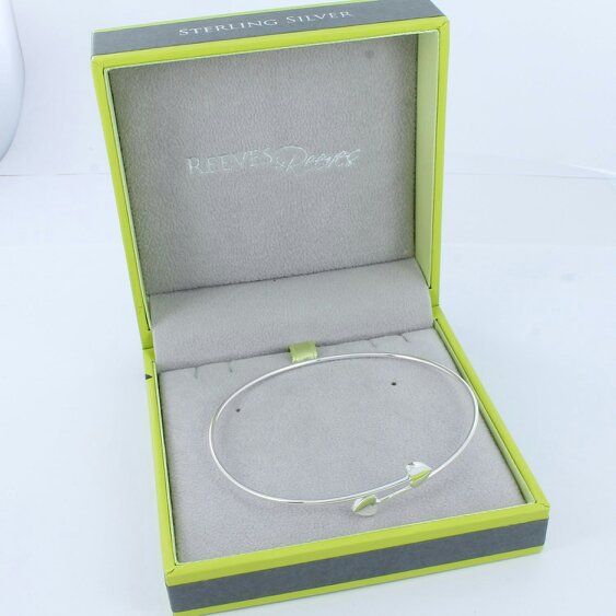 Reeves & Reeves Hearts Cuff Bracelet