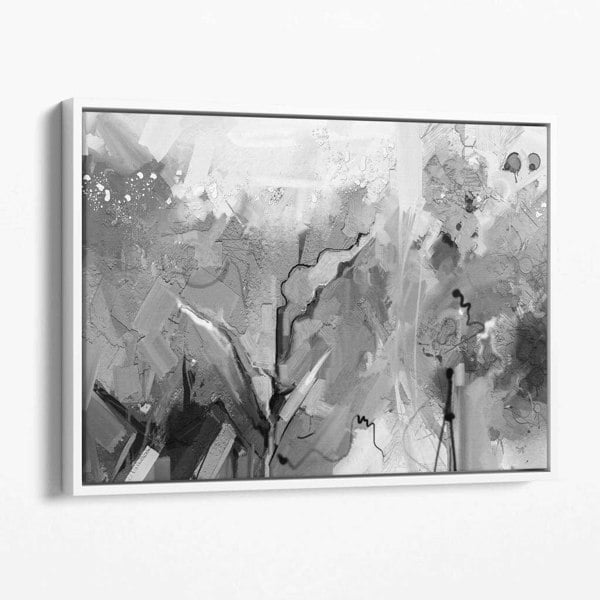 Artze Wall Art Abstract Black and White Canvas Wall Art