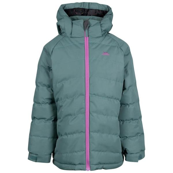 Trespass Childrens Girls Amira Casual Jacket - Spruce Green - 