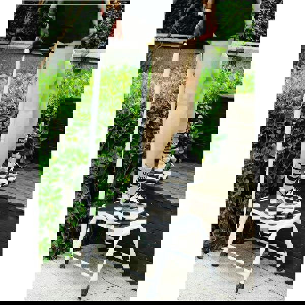 Gr8 Home Step Stool Non Slip Mat Caravan Door Ladder Van Motorhome Camper With Handrail