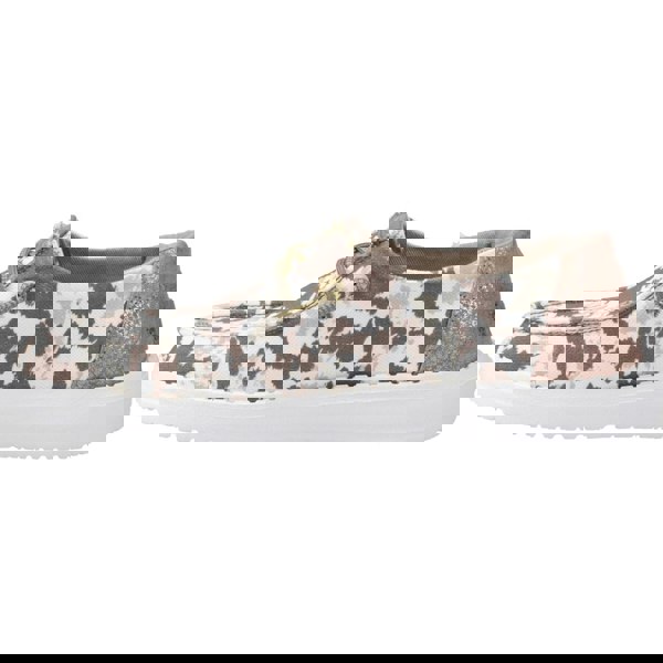 HEYDUDE Wendy Disco Cow Shoes - Tan