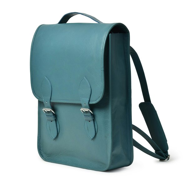 Penny Leather Backpack- Blue - DÖTCH CLUB