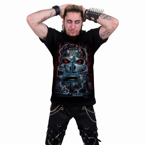 Spiral Direct DEATH BY TV - T-Shirt Black
