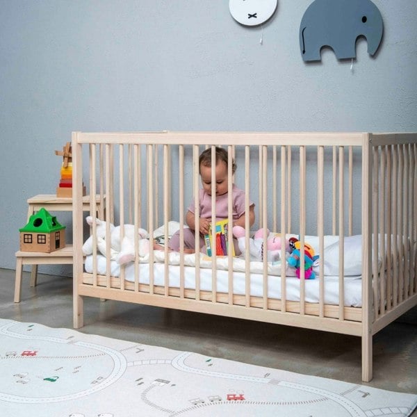 Kub Natural Cot & Mattress