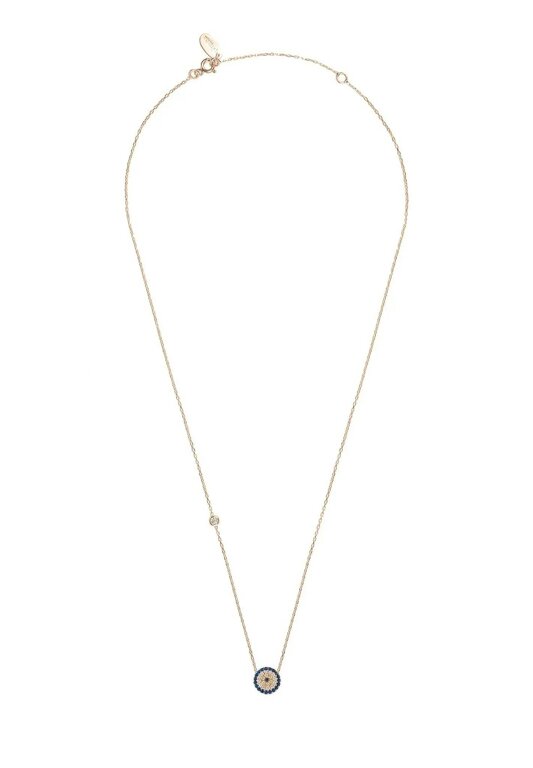 Latelita Evil Eye Necklace Rosegold