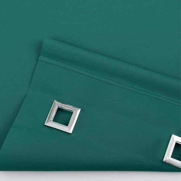 A.Unique Home Trimmable Square Eyelet Roller Blind - 3FT - DARK GREEN - 90cm(W)x170cm(L)