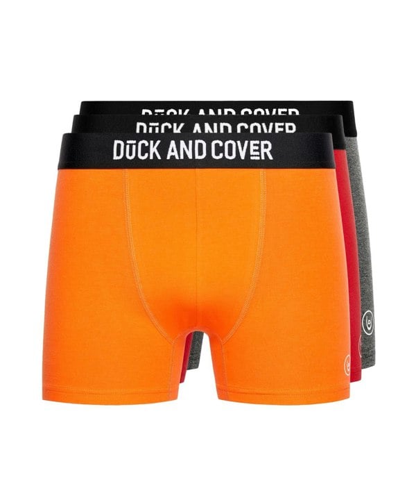 Duck and Cover Fiery Boxers 3pk Assorted
