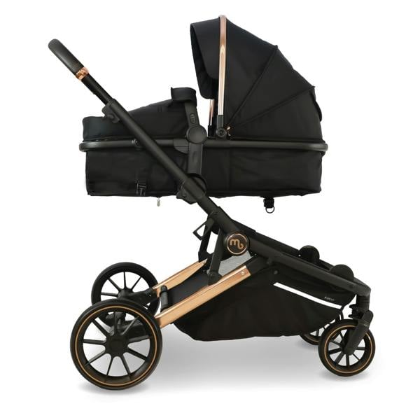 My Babiie MB33 SE Tandem Pushchair - Rose Gold Black