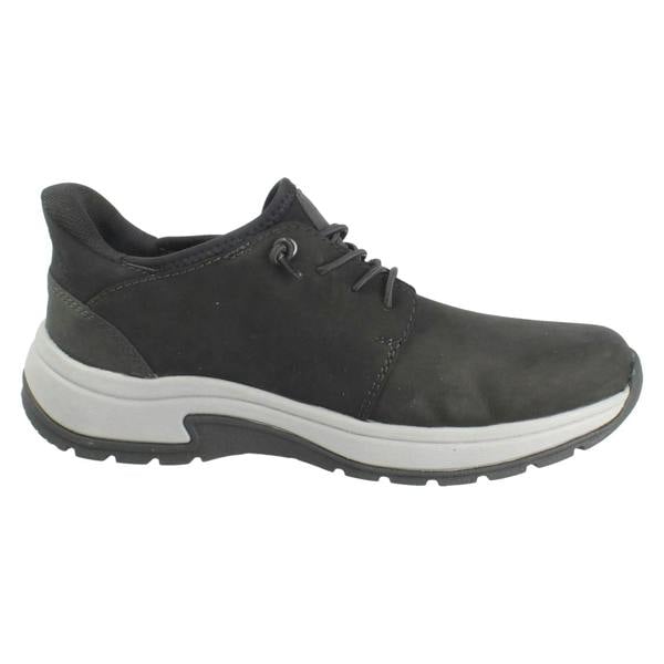 Rieker Mens Rieker Extra Wide Slip On Elasticated Lace Casual Suede Shoes 11050