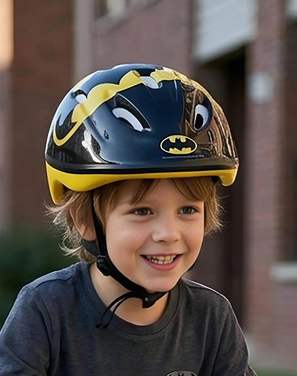Mondo Batman Kids Helmet – DC Superhero Protective Helmet