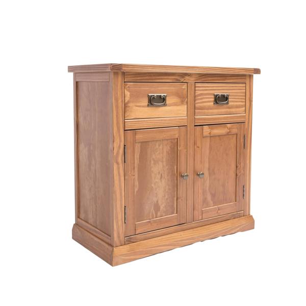 Cabinet Bits Tirolo Lacquered 2 Drawer 2 Door Sideboard Brass Drop Handle