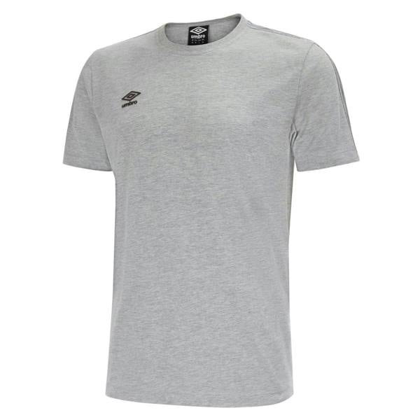 Umbro Mens Pro Taped T-Shirt - Grey Marl