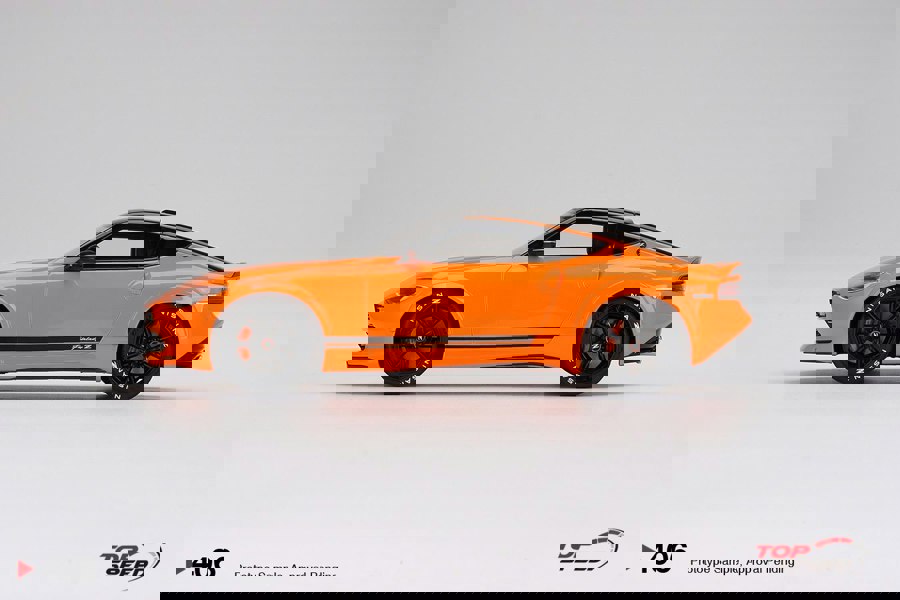 TSM Nissan Fairlady Z Customized Proto Orange 1:18 Scale TSM TS0406
