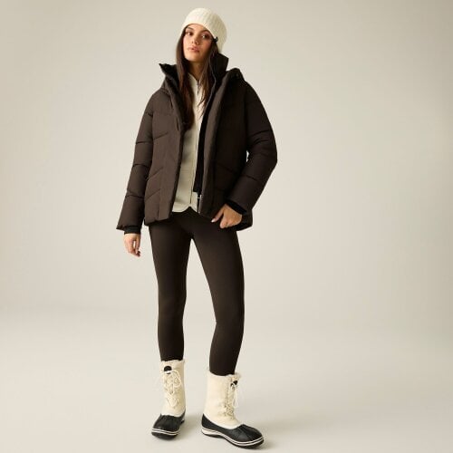 Dare 2B Womens/Ladies Lustre Padded Jacket - Hot Fudge