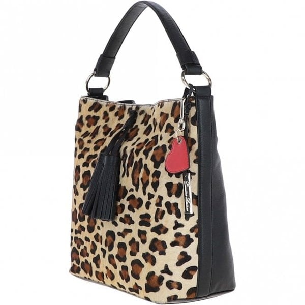 Ashwood Womens Leather Hobo Bag