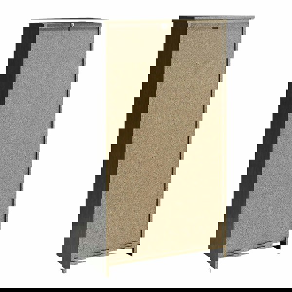 Dorel Home BrEZ Build Pearce 5 DRW Dresser Black Oak