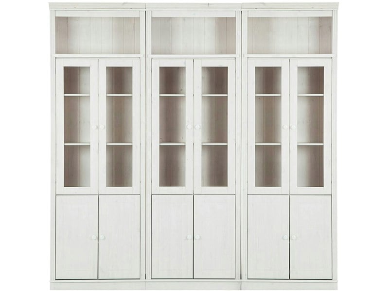 Dorel Home Anita Wall Unit L white lacquer