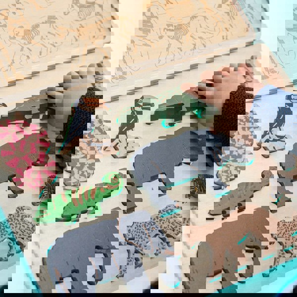 tickit Safari Animal Layer Puzzle