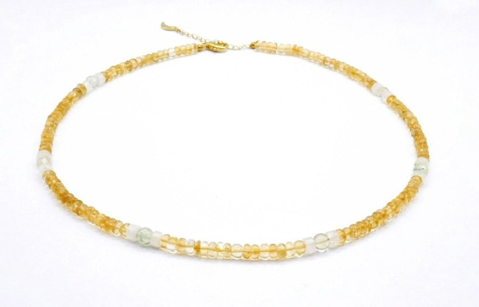 Healing Crystals, Citrine Power Necklace - Kati Kaia