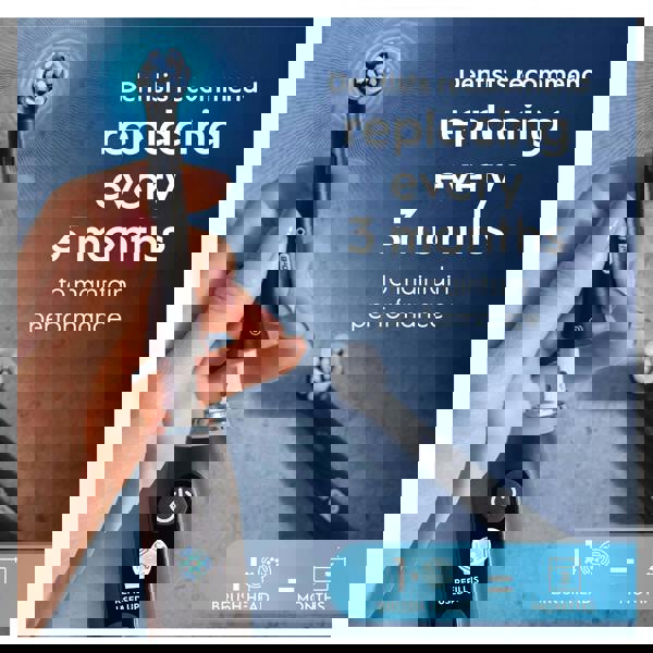 Oral-B iO Replacement Heads Ultimate Clean Black 4 Pack - Additional 3