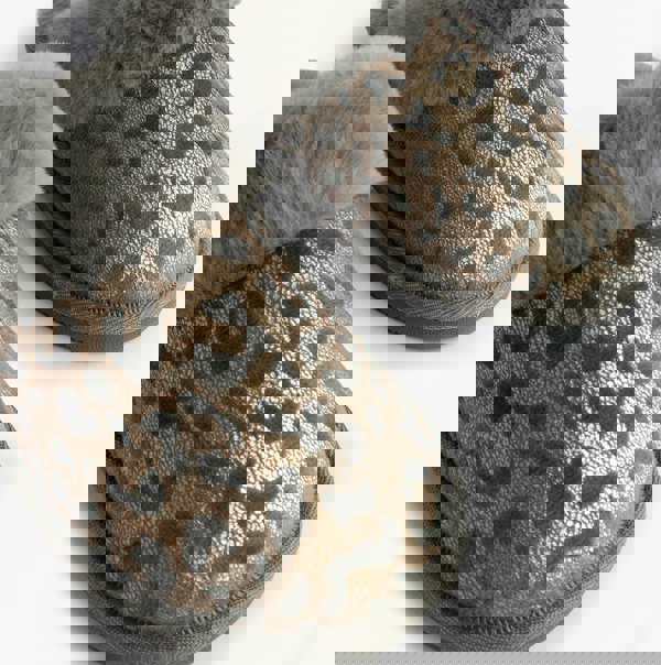 Jo & Joe LYLA Womens Mule Slippers Grey