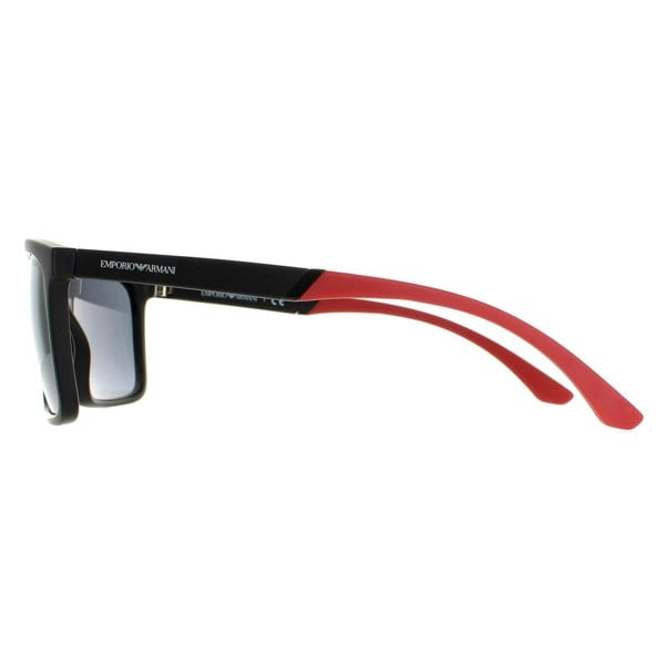 Emporio Armani Sunglasses EA4170 50426G Matte Black Light Grey Mirror