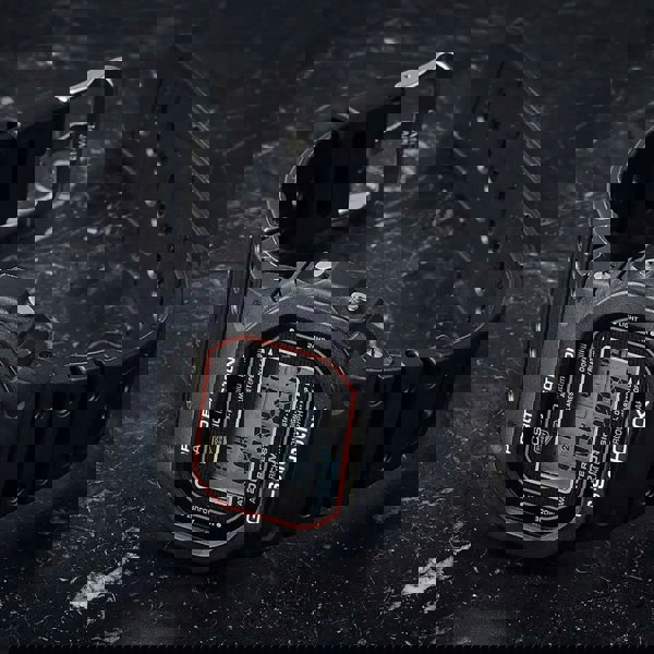 Casio G-Shock Mens Origin Revival Black Rubber Digital Display Watch DW-5000R-1AER