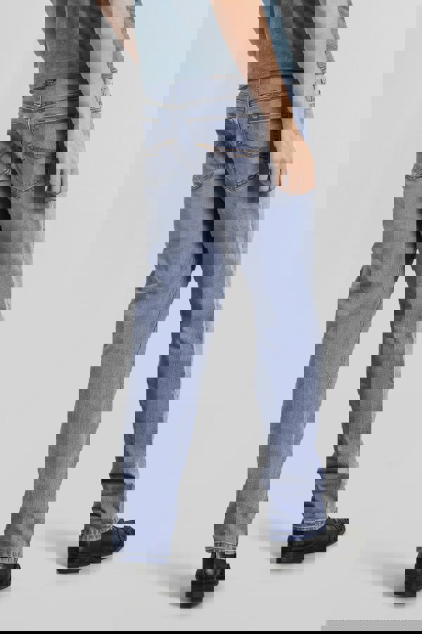 ENORSIA Mens Sky Loose Fit Blue Jeans