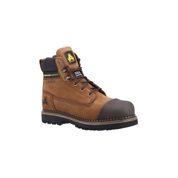 Amblers Safety AS233 Scuff Men's Safety Boots in Brown