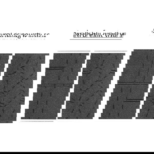 Nicoman Reversible Garden Stepping Stones Decking Paver 40x40cm